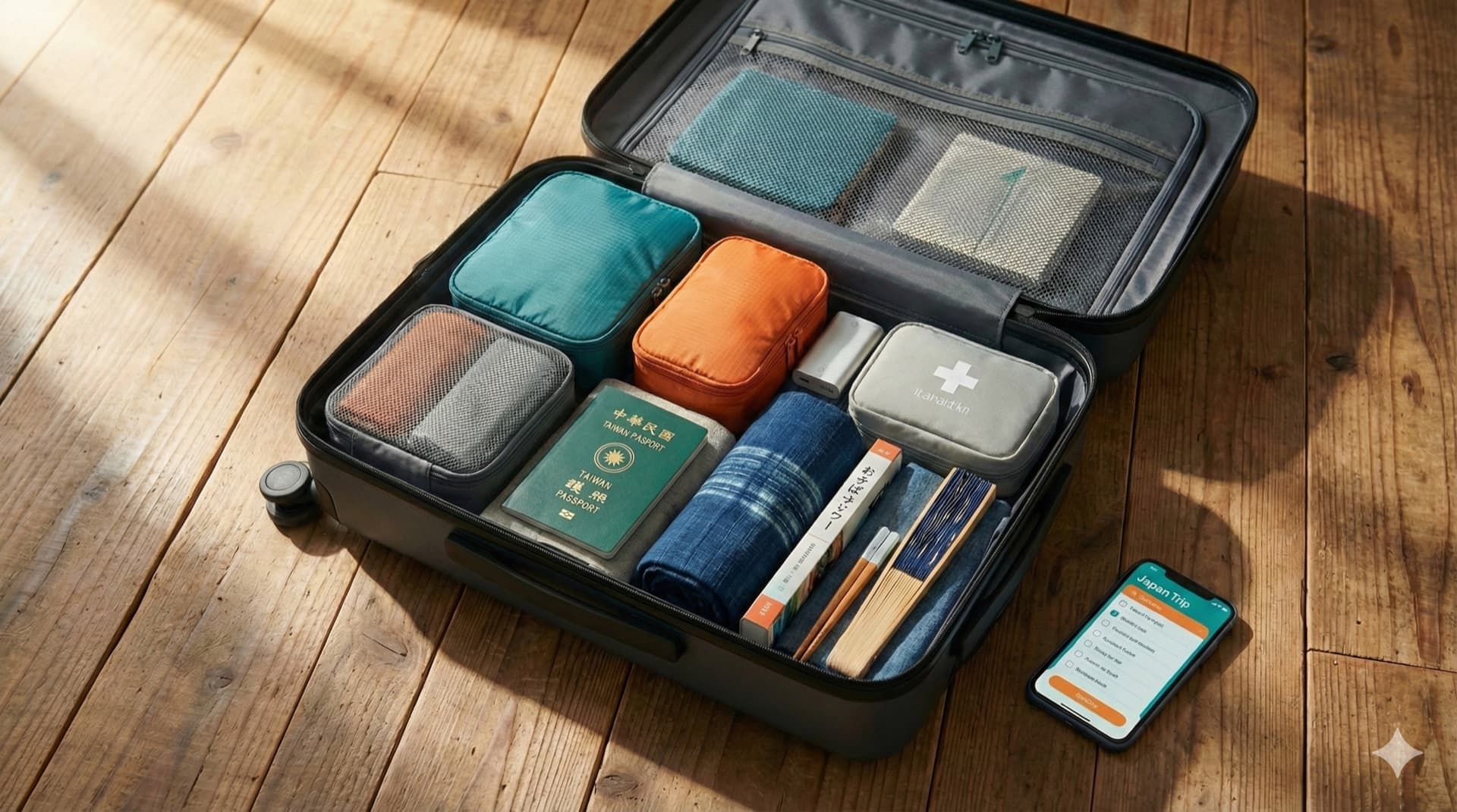 來巡 READY - Travel packing made easy with disaster preparedness