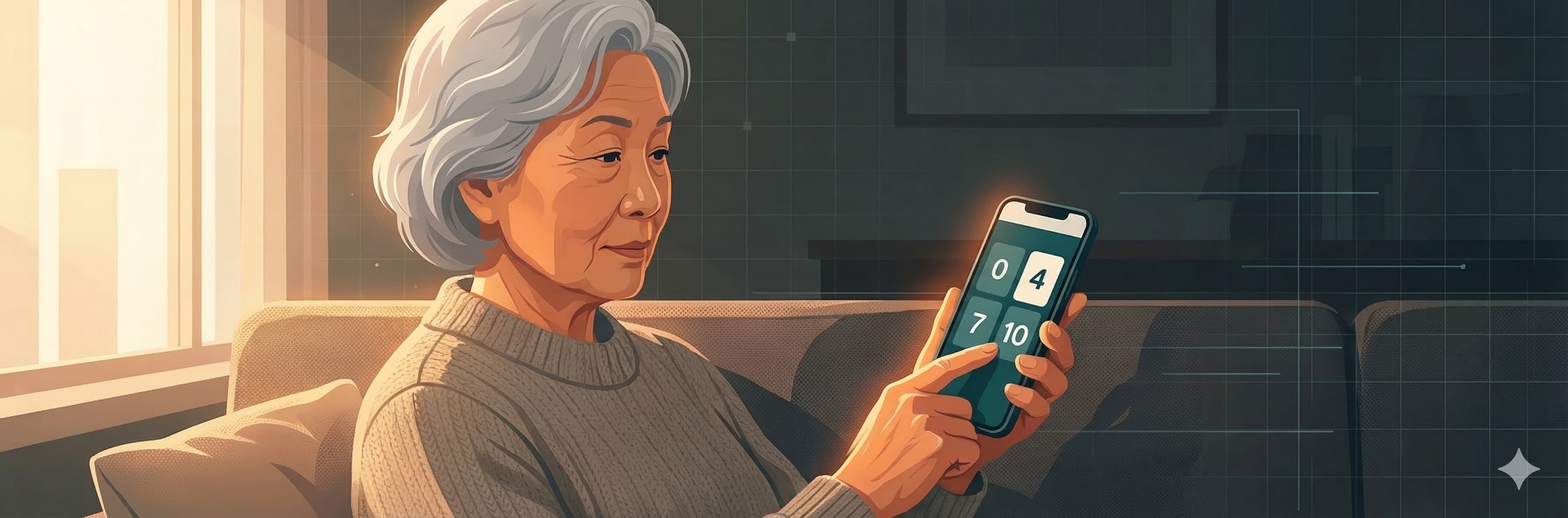 The 30-Second Daily Check-In — Designing Rehabilitation Software for 80-Year-Olds