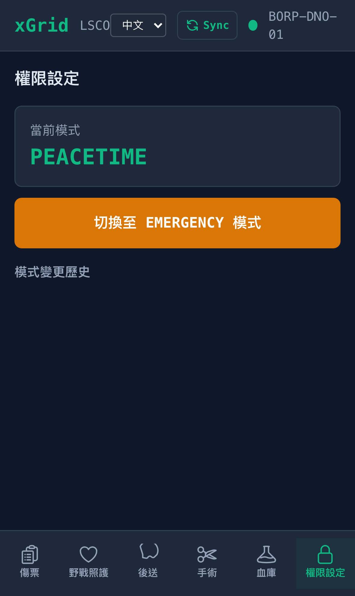Permission escalation confirmation screen